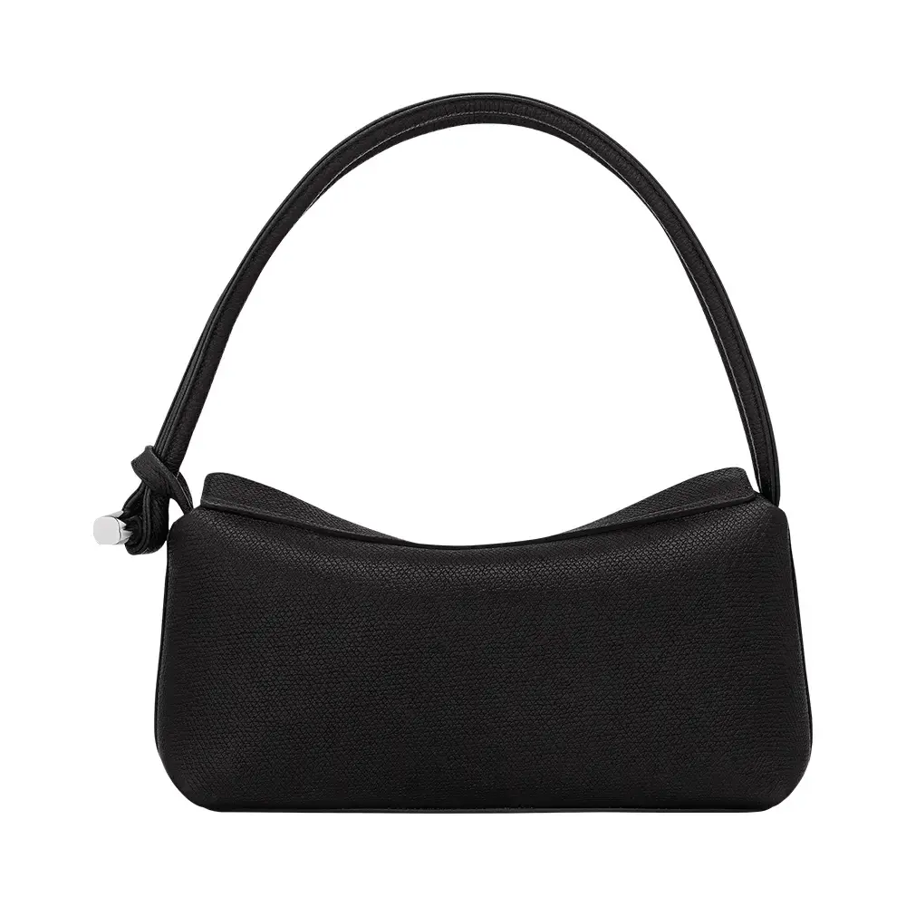 ALAIA MINA 20 BAG VIENNE WAVE CALFSKIN black