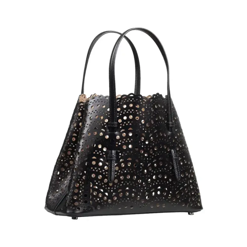 MINA 20 BAG VIENNE WAVE CALFSKIN · black