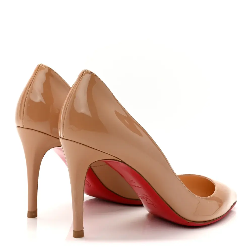 CL CHRISTIAN LOUBOUTIN PIGALLE FOLLIES 8,5CM nude patent