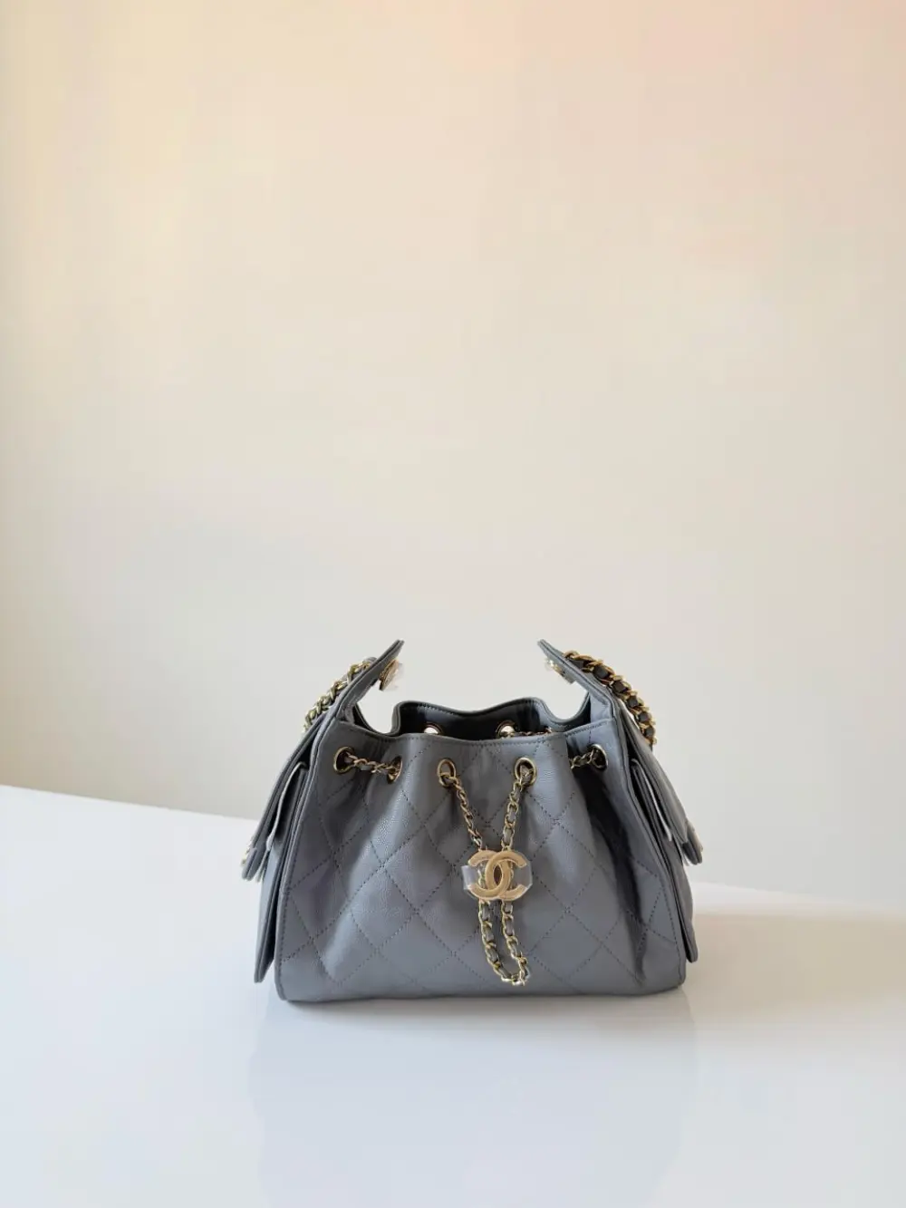 C25 MINI HANDBAG · GREY GHW