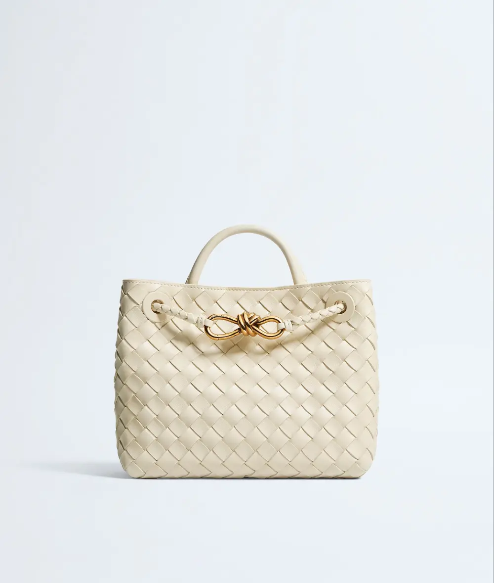 BV SMALL ANDIAMO BAG · SEA SALT GHW