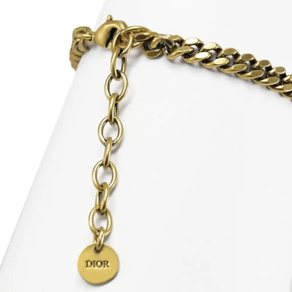 DIOR BRACELET CHAIN JADIOR CRYSTAL VINTAGE ghw