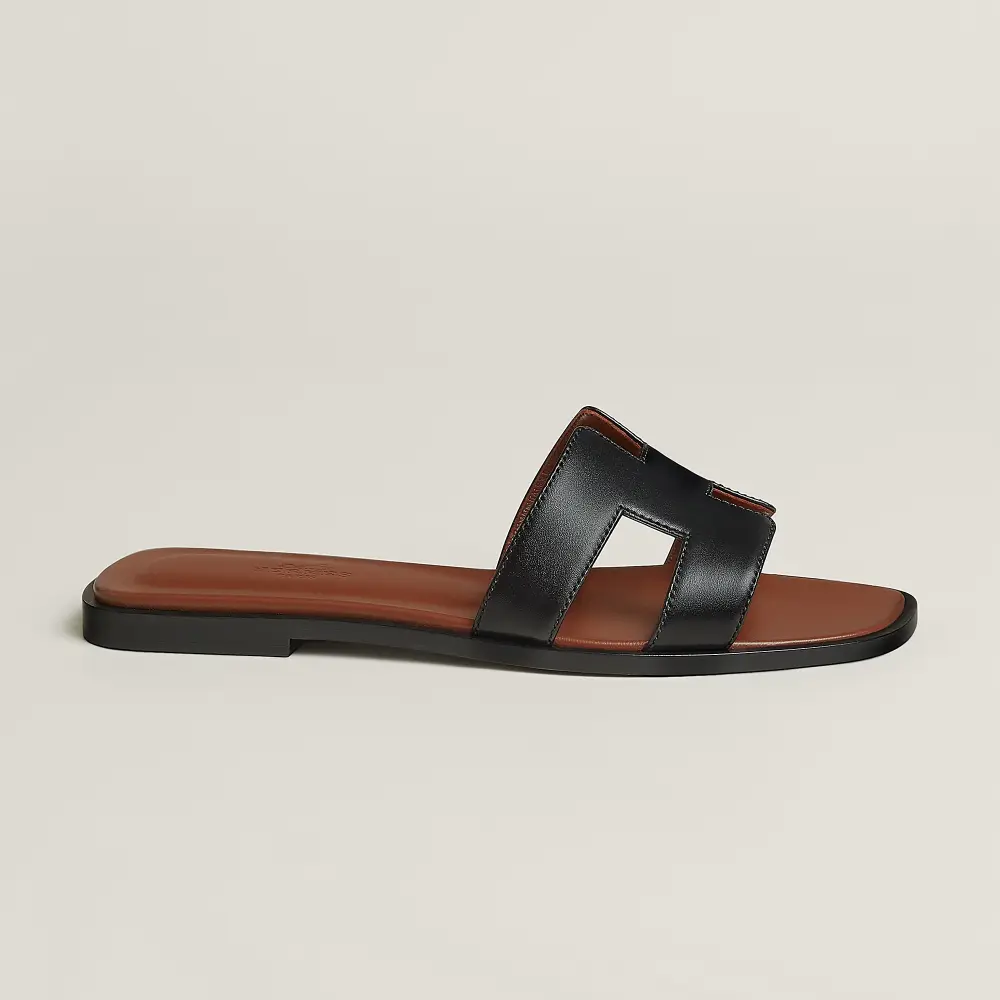 HERMES ORAN BLACK / GOLD