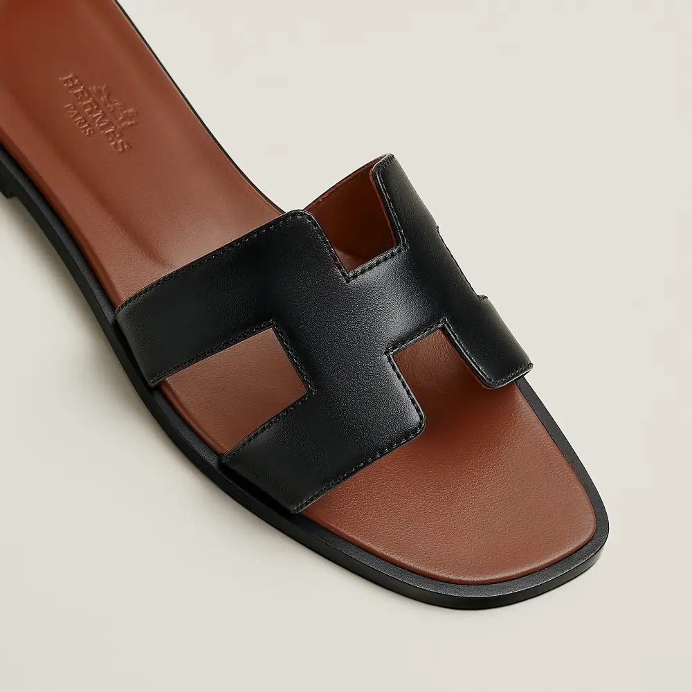 HERMES ORAN BLACK / GOLD