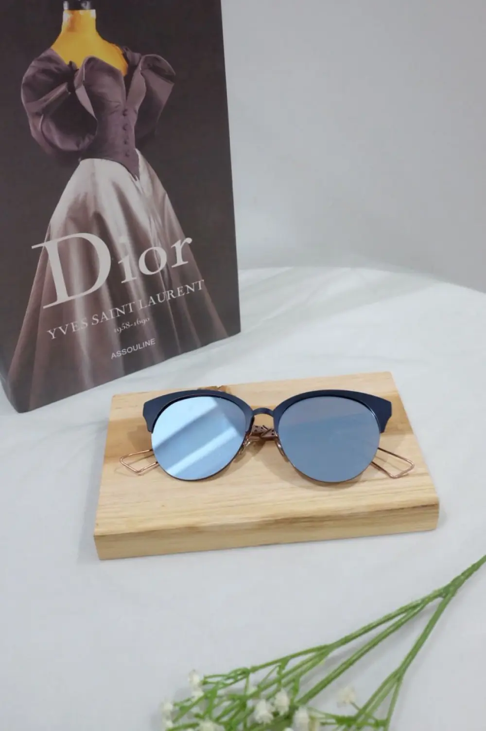 DIOR DIORAMA SUNGLASSES black gold