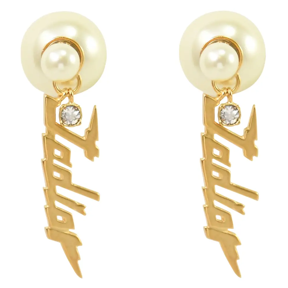 EARRING ANTING DROP - JADIOR GRAPHIC W/ CRYSTAL · ghw