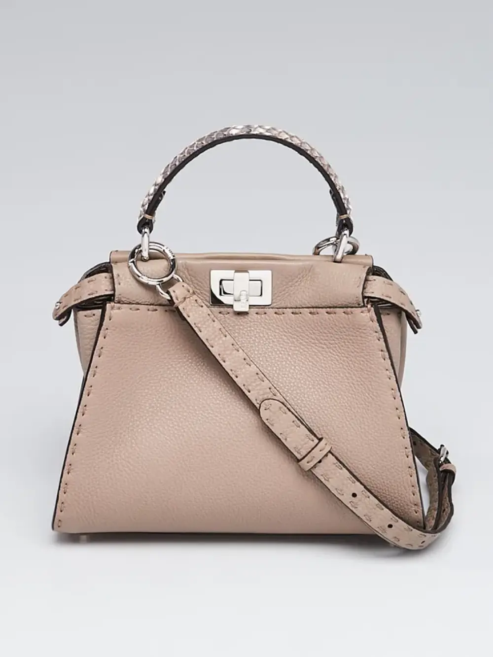 PEEKABOO MINI BAG · NUDE PINK PHW