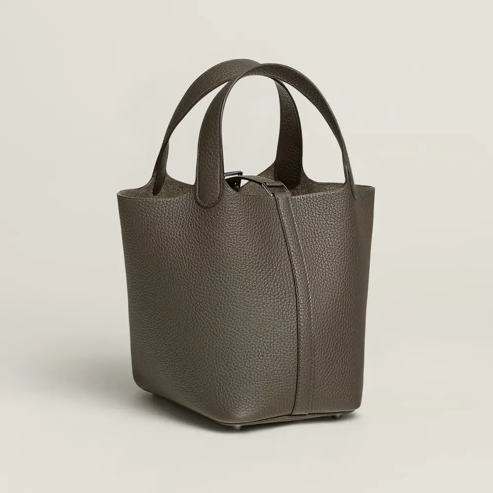 HERMES PICOTIN 18 VERT LODEN PHW