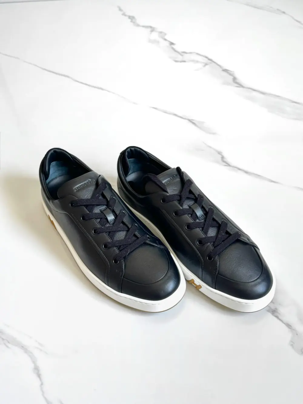 HERMES KID SNEAKER BLACK - BROWN 