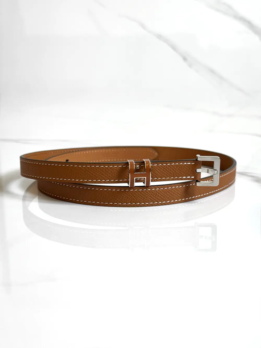 HERMES BELT H POP GOLD PHW