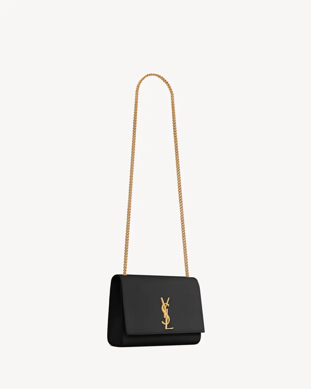 YSL SAINT LAURENT KATE MEDIUM BLACK GHW