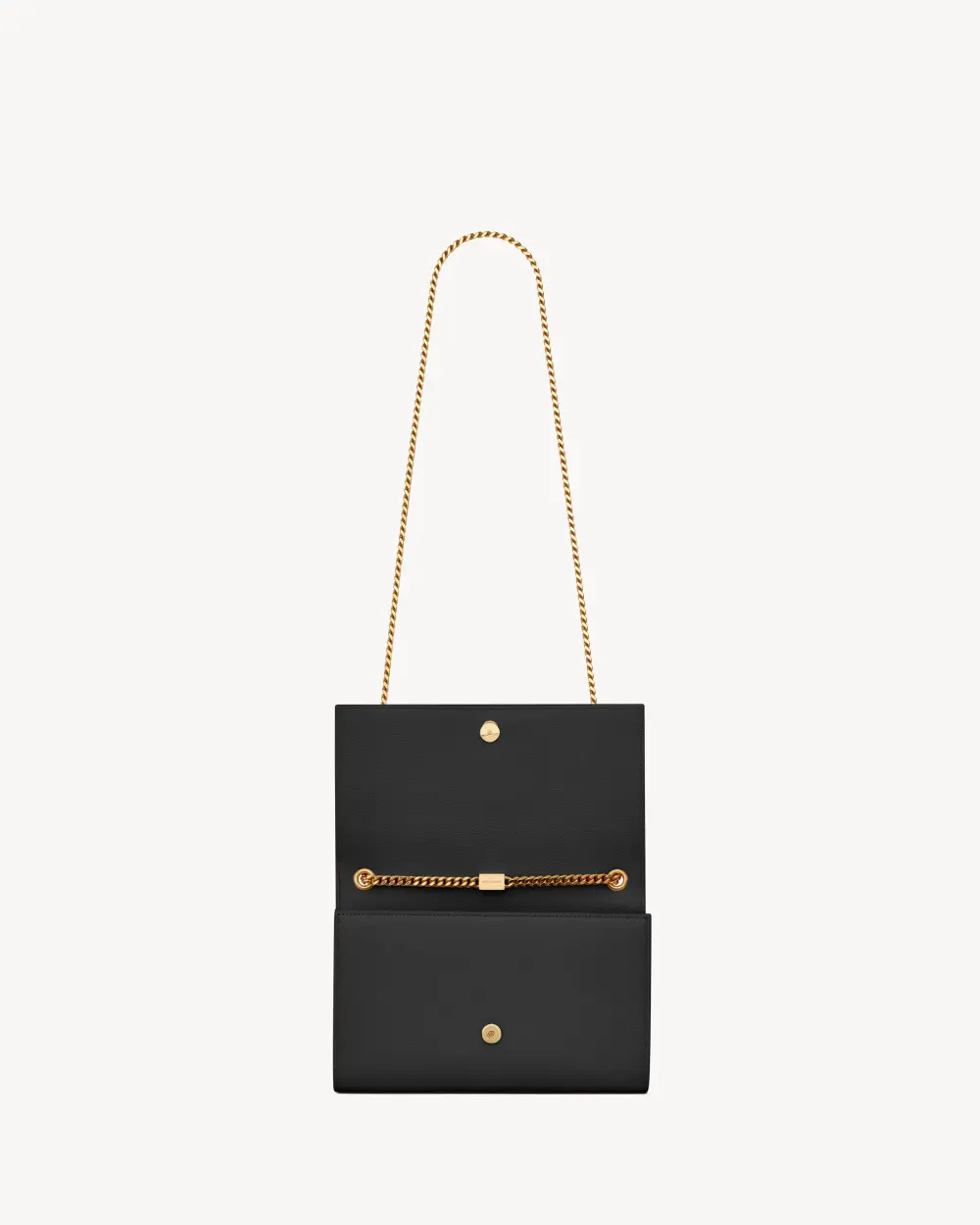 YSL SAINT LAURENT KATE MEDIUM BLACK GHW