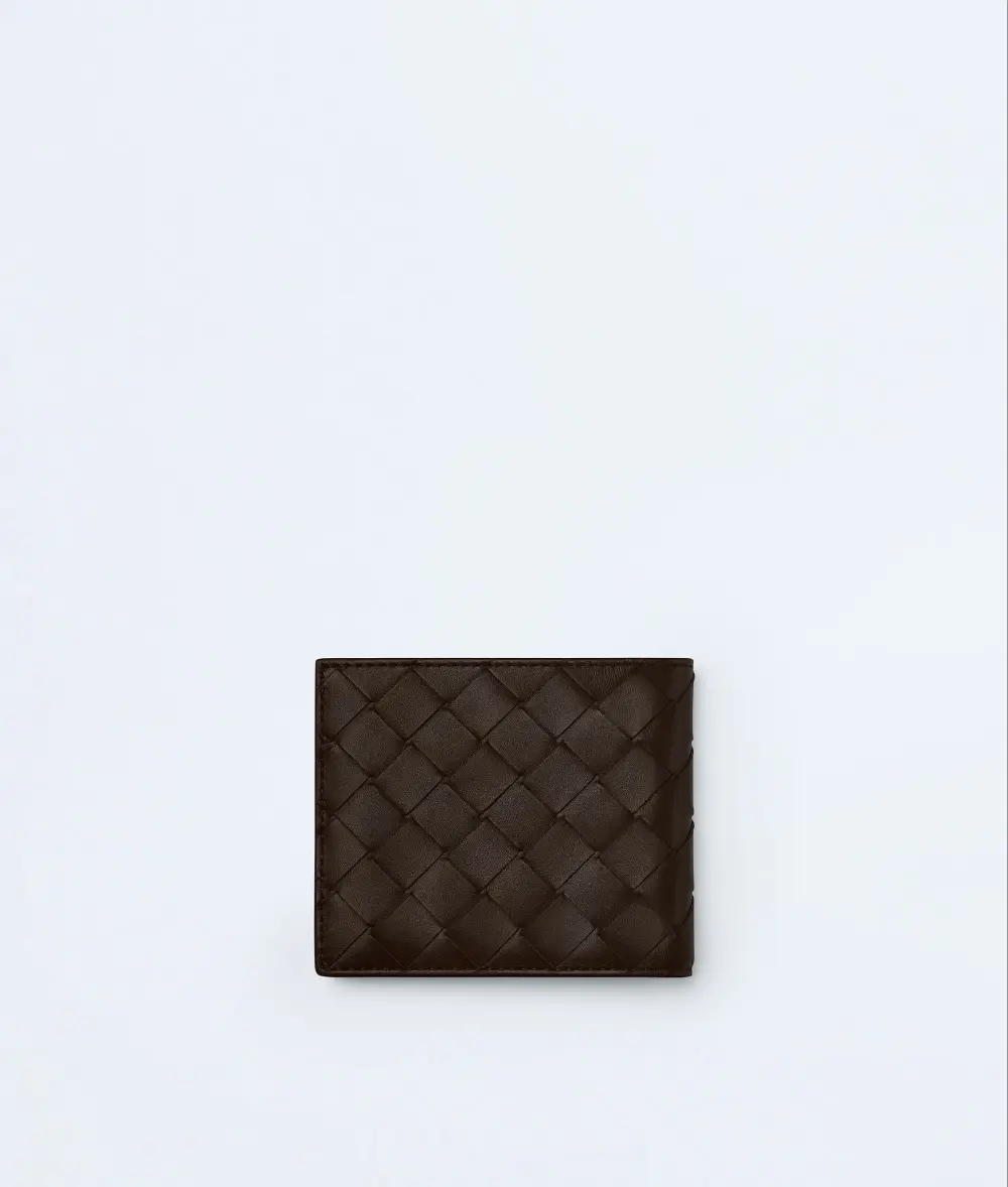 BOTTEGA VENETA BV INTRECCIATO WALLET BIFOLD ALL CARDS FONDANT 