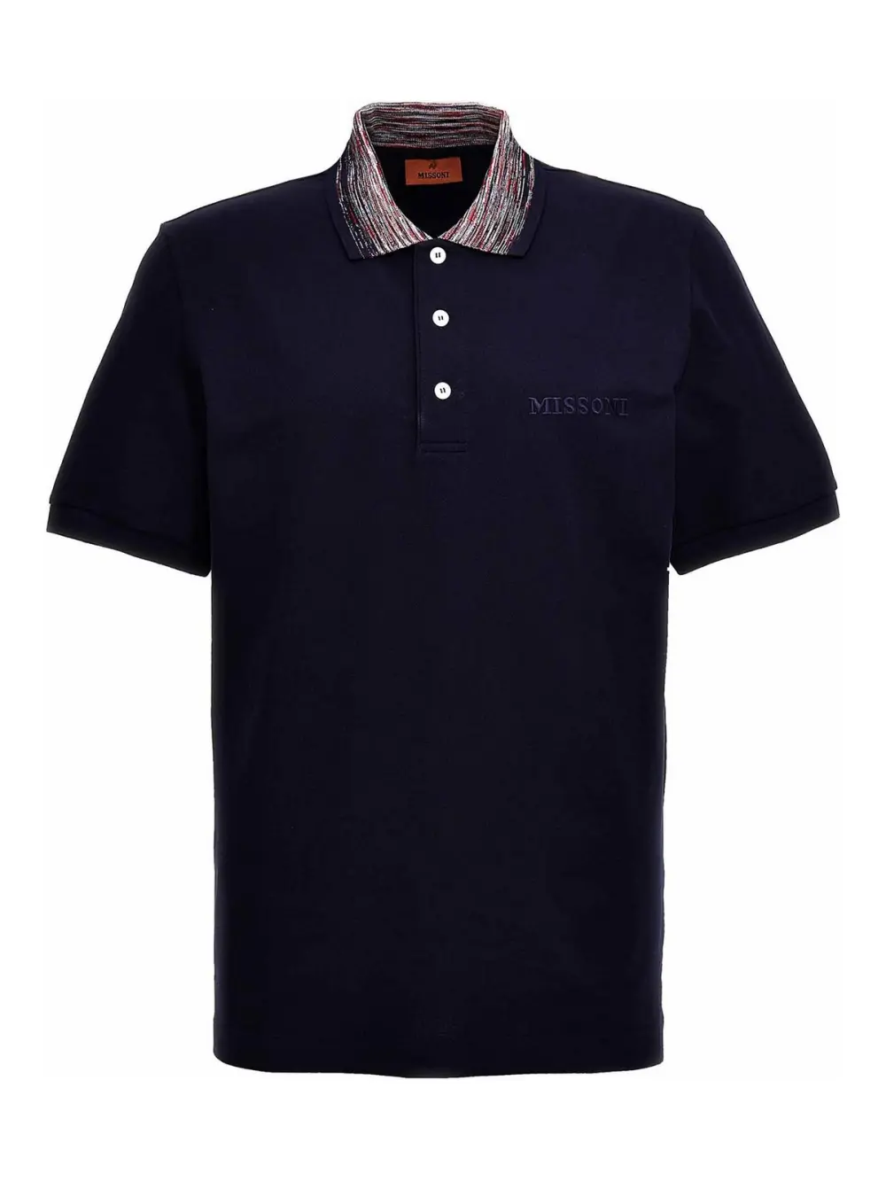LOGO POLO SHIRT · NAVY