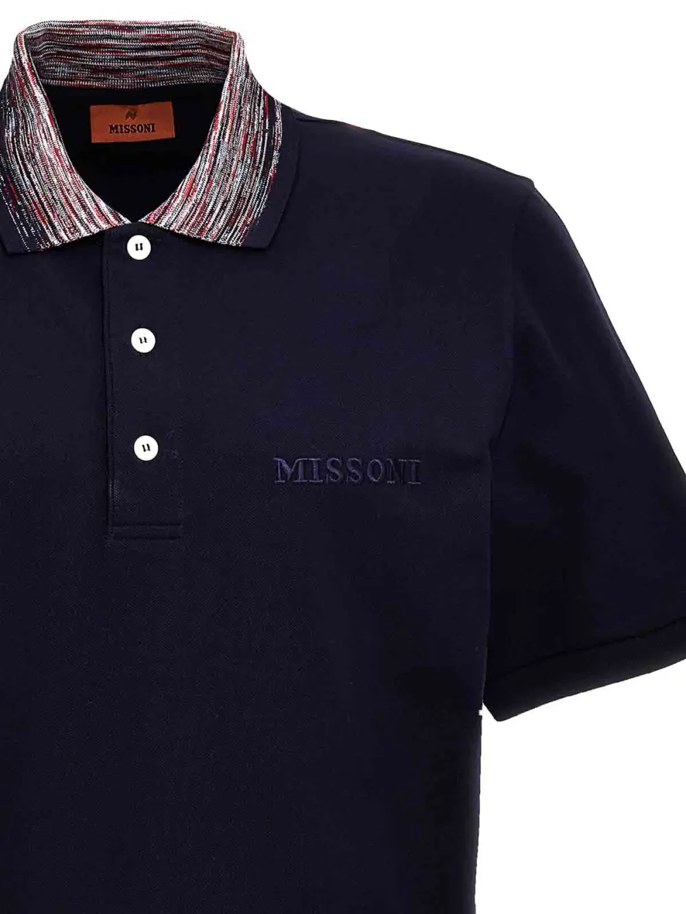 MISSONI LOGO POLO SHIRT NAVY