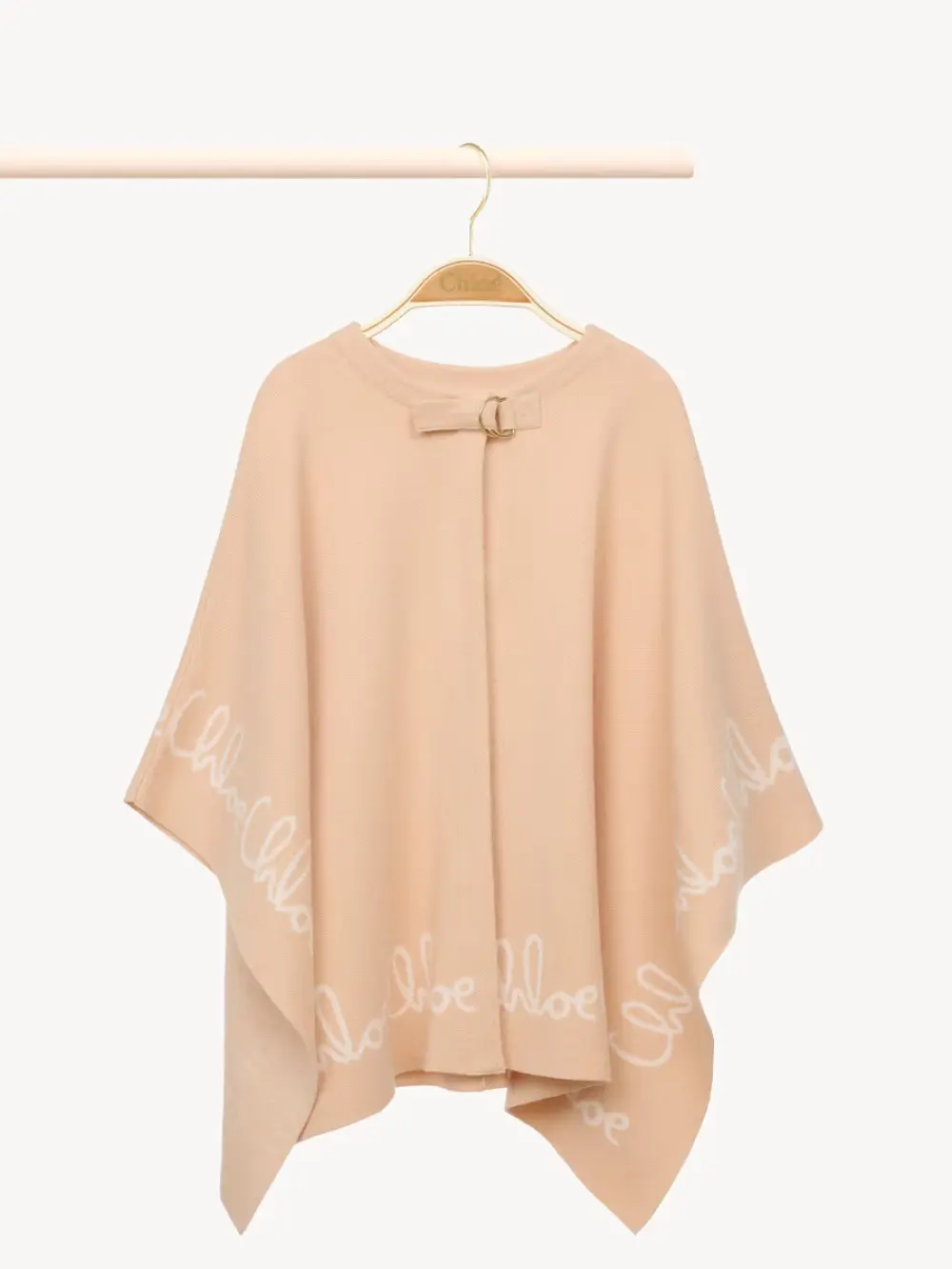 KIDS CAPE COAT · BEIGE PRINT