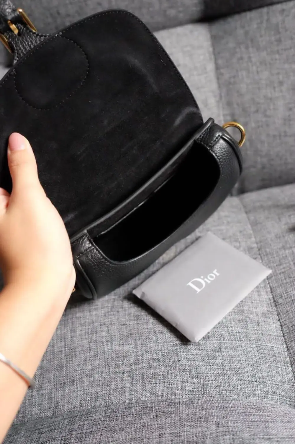 DIOR BOBBY SMALL BAG black
