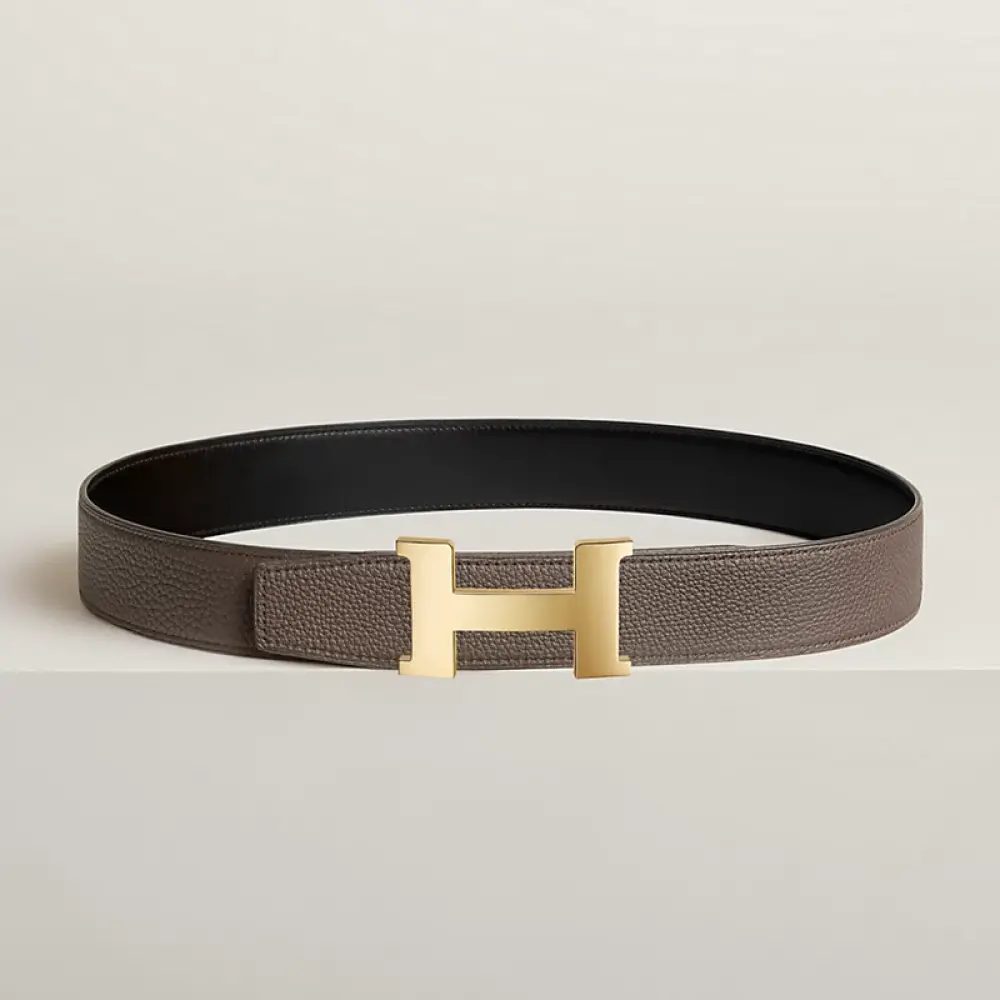 HERMES BELT 38MM BLACK ETAIN