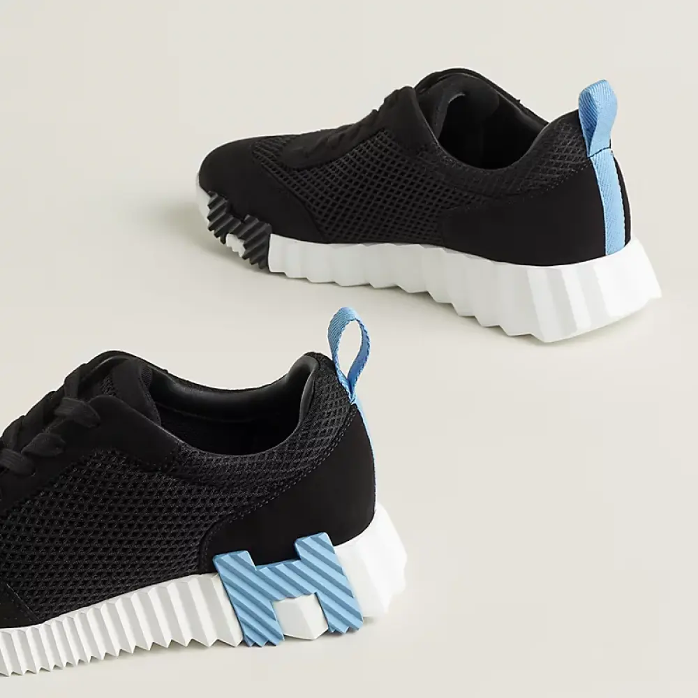 HERMES BOUNCING BLACK MESH - H BLUE