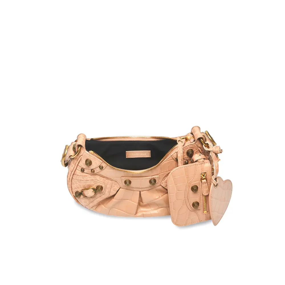 BALENCIAGA LE CAGOLE XS nude ghw