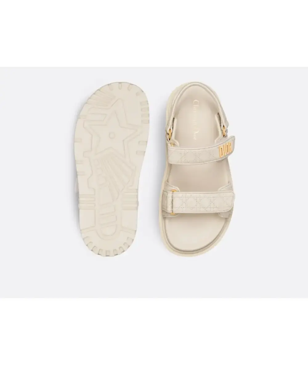 DIOR DAD white quilted cannage