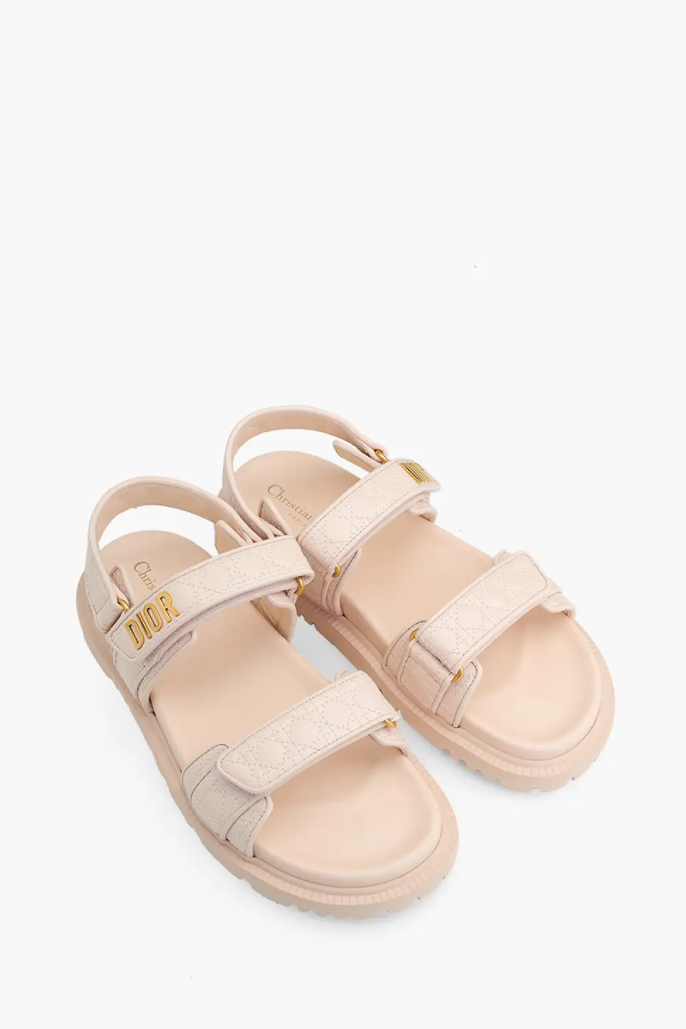 DIOR DAD rose quartz cannage