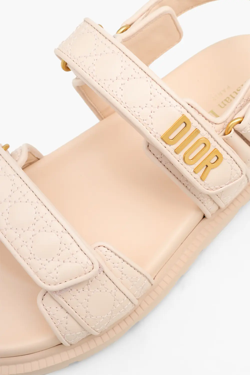DIOR DAD rose quartz cannage