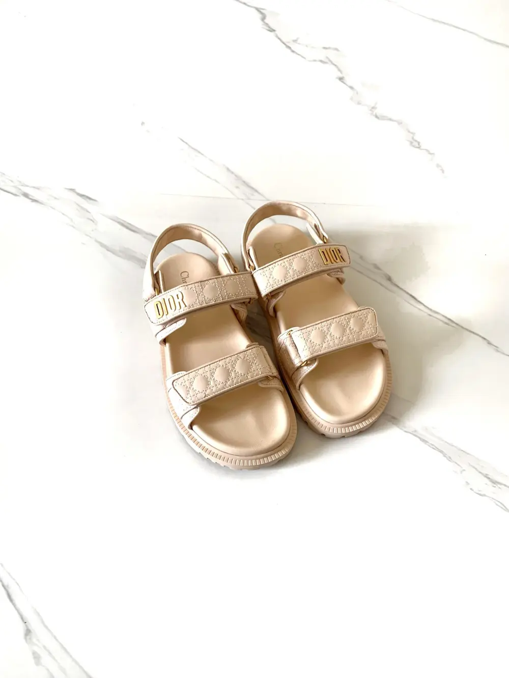 DIOR DAD rose quartz cannage