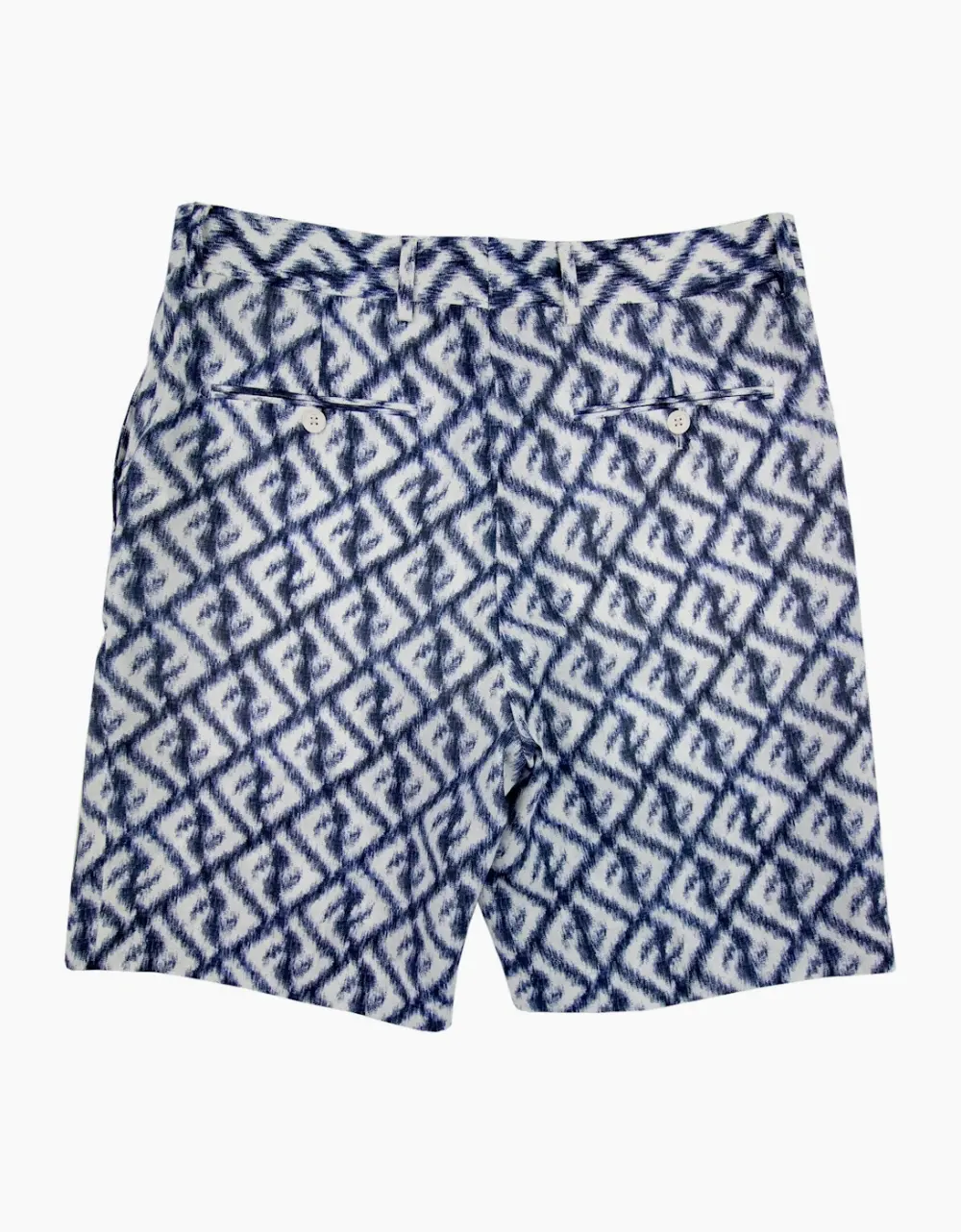FENDI LOGO SHORTS blue
