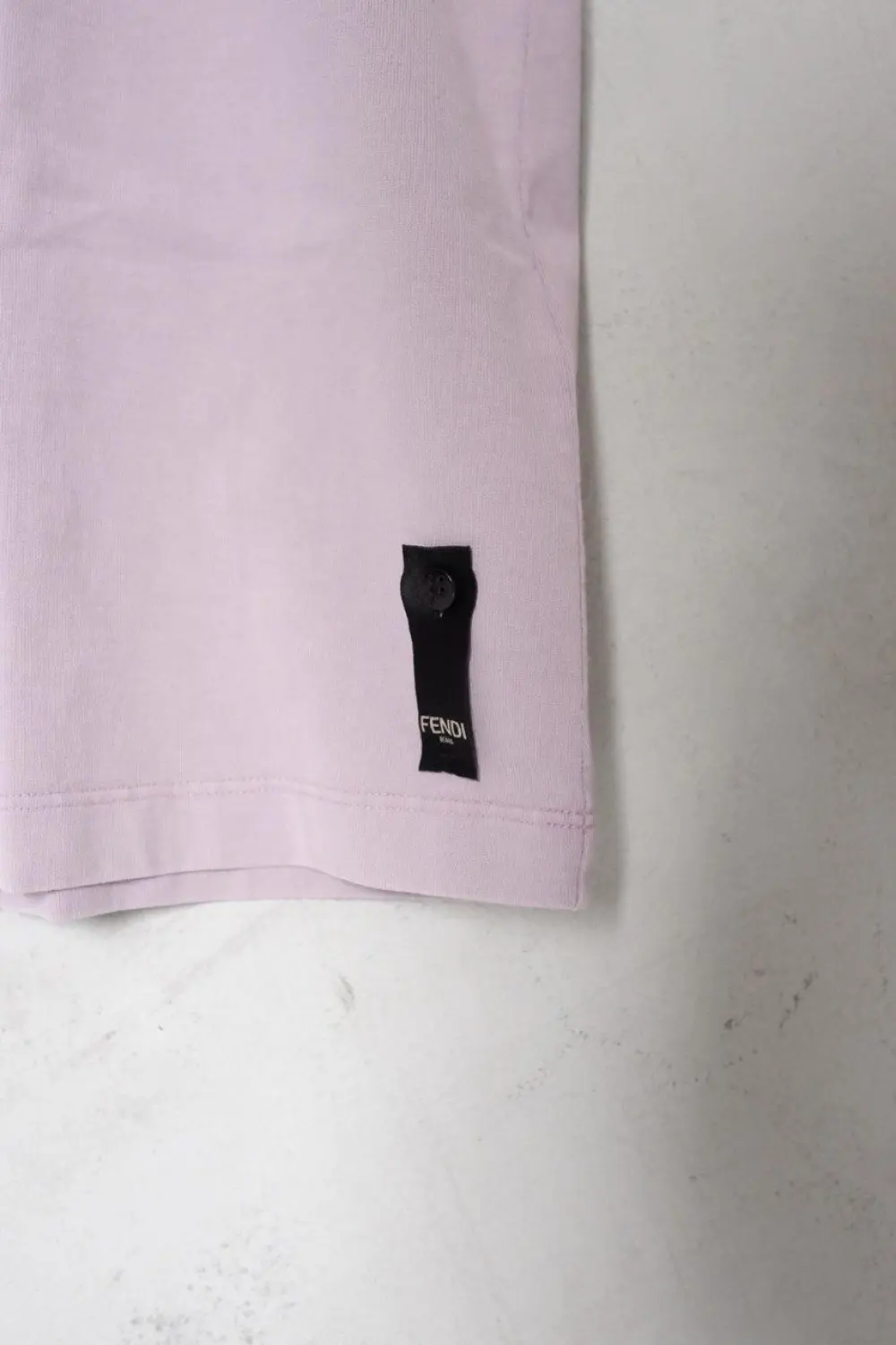 FENDI TSHIRT LOGO FENDI purple