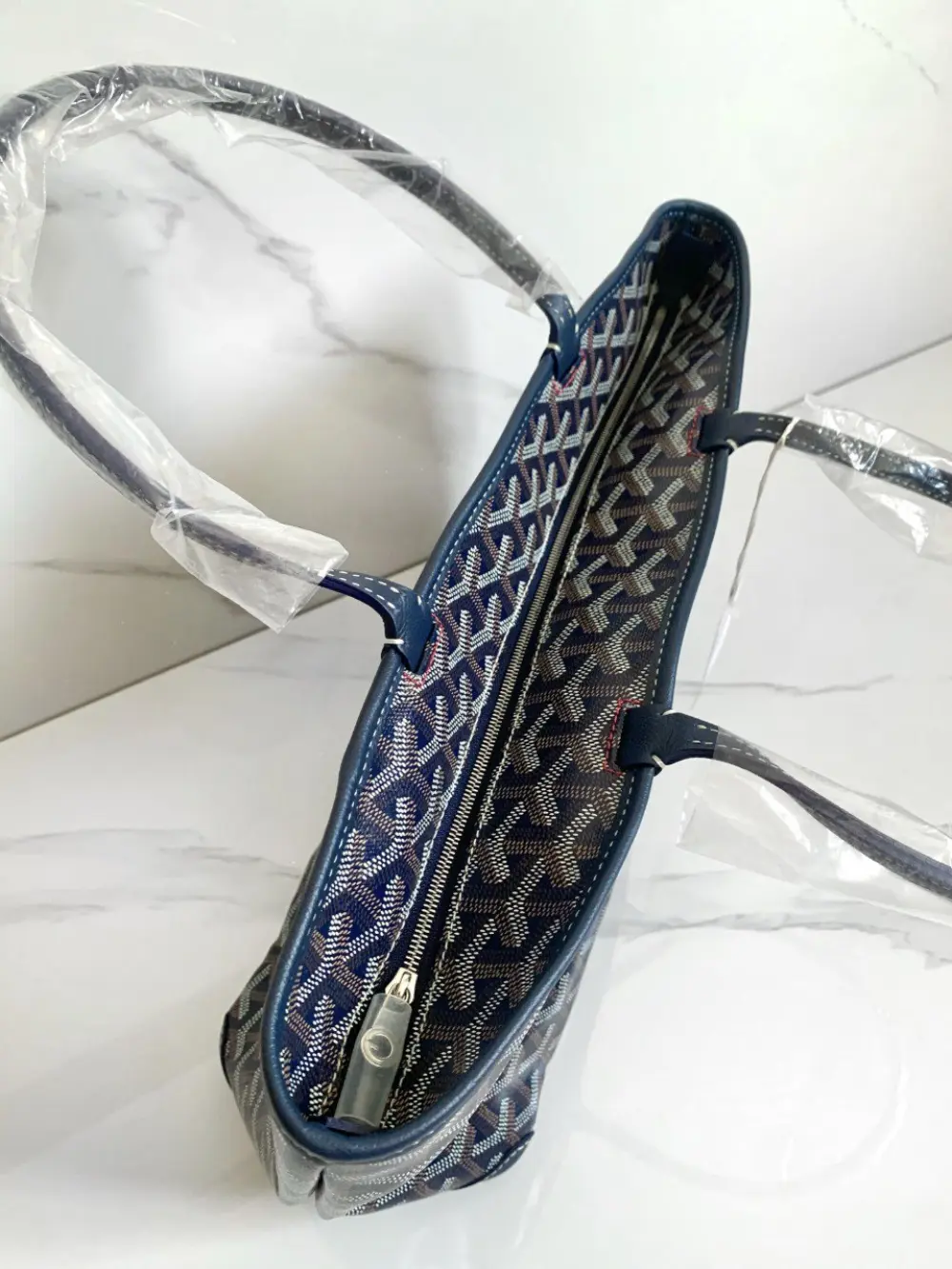 GOYARD ARTOIS PM navy blue
