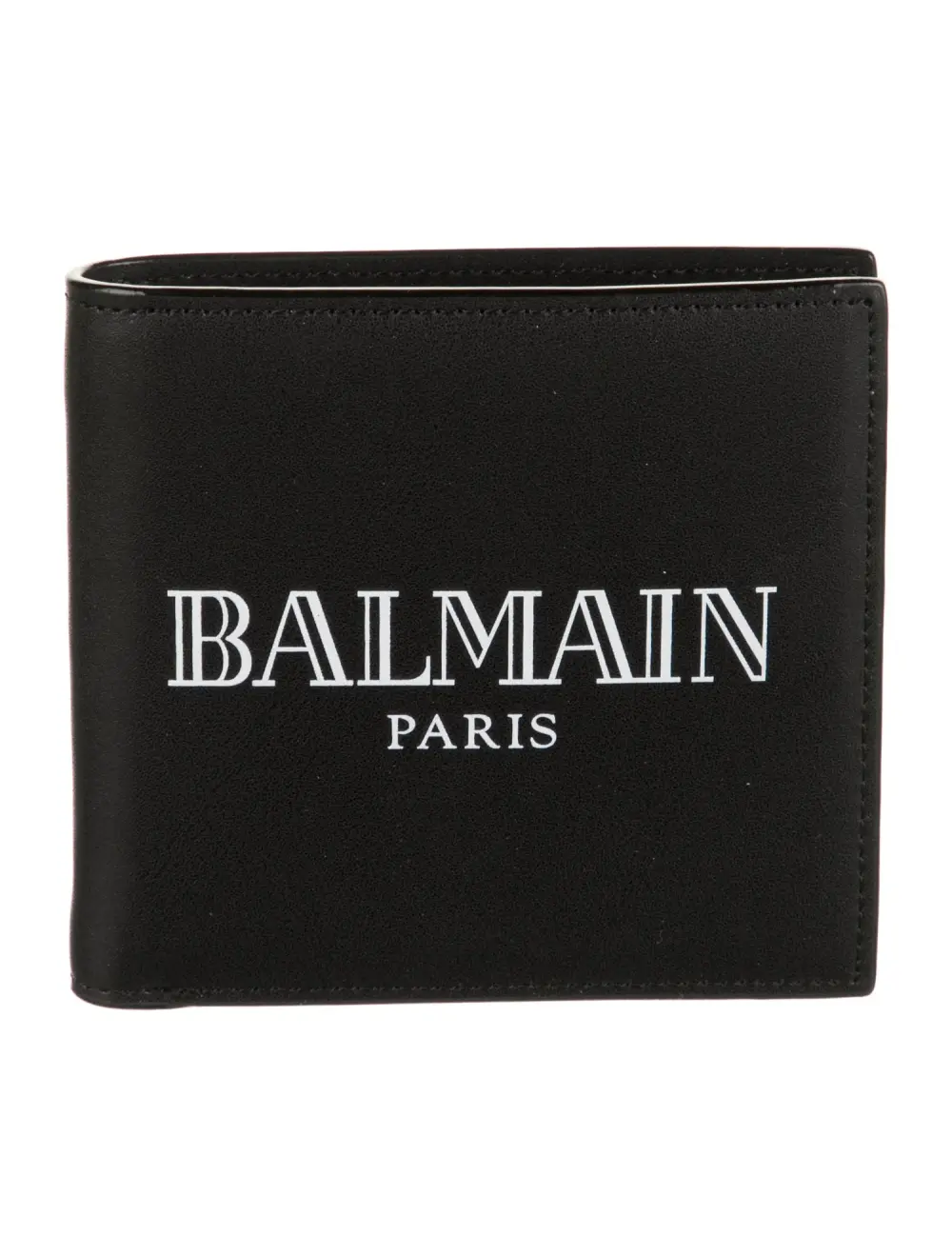 BIFOLD WALLET MEN · black logo white
