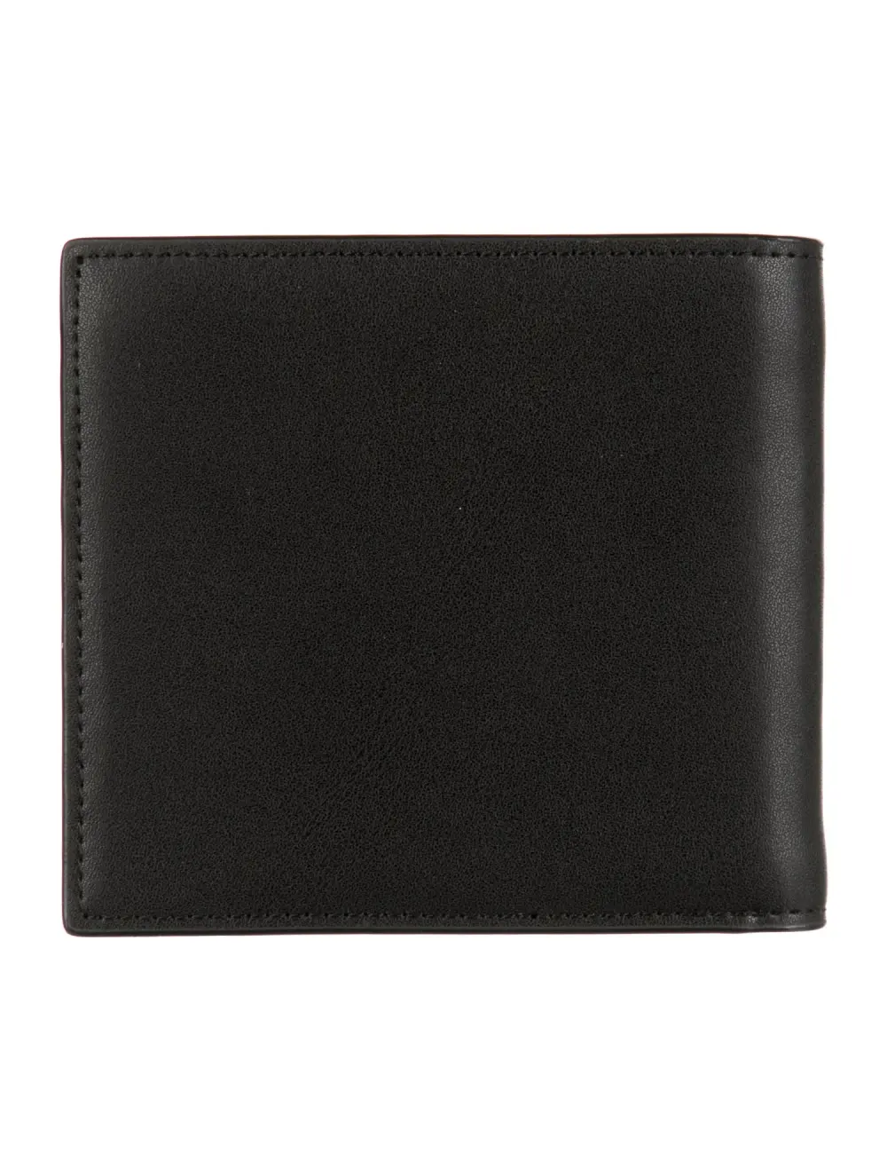 BALMAIN BIFOLD WALLET MEN black logo white
