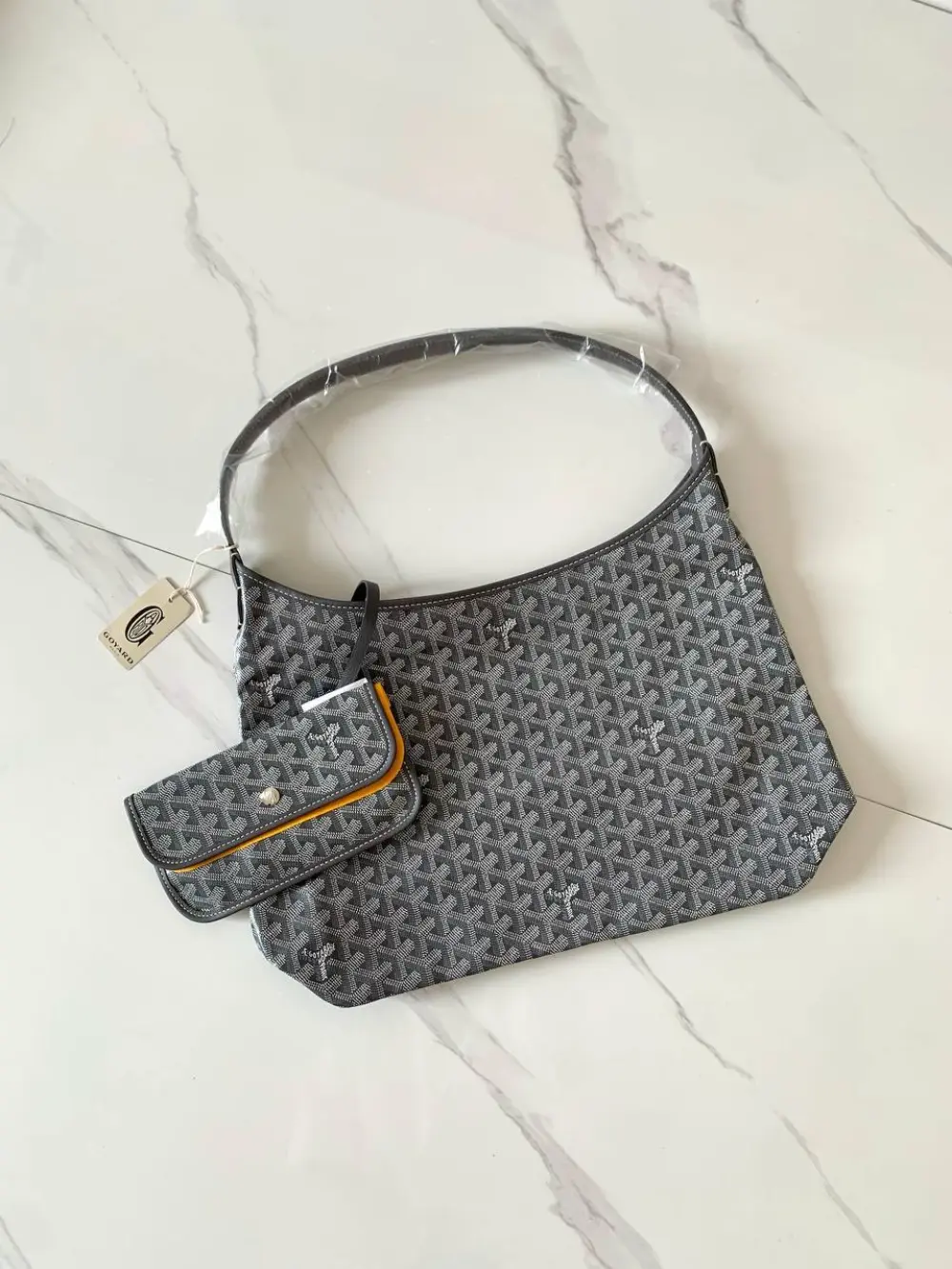 GOYARD BOHEME HOBO PM grey