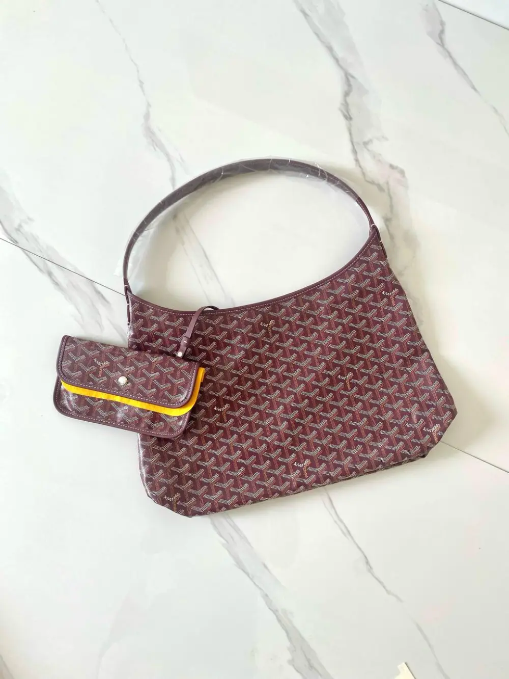 GOYARD BOHEME HOBO PM bordeaux
