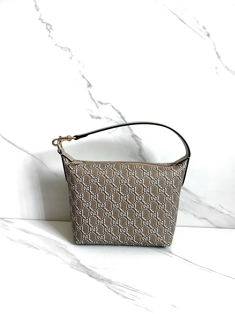 GUCCI GG SHADOW SUPER MINI HANDBAG taupe