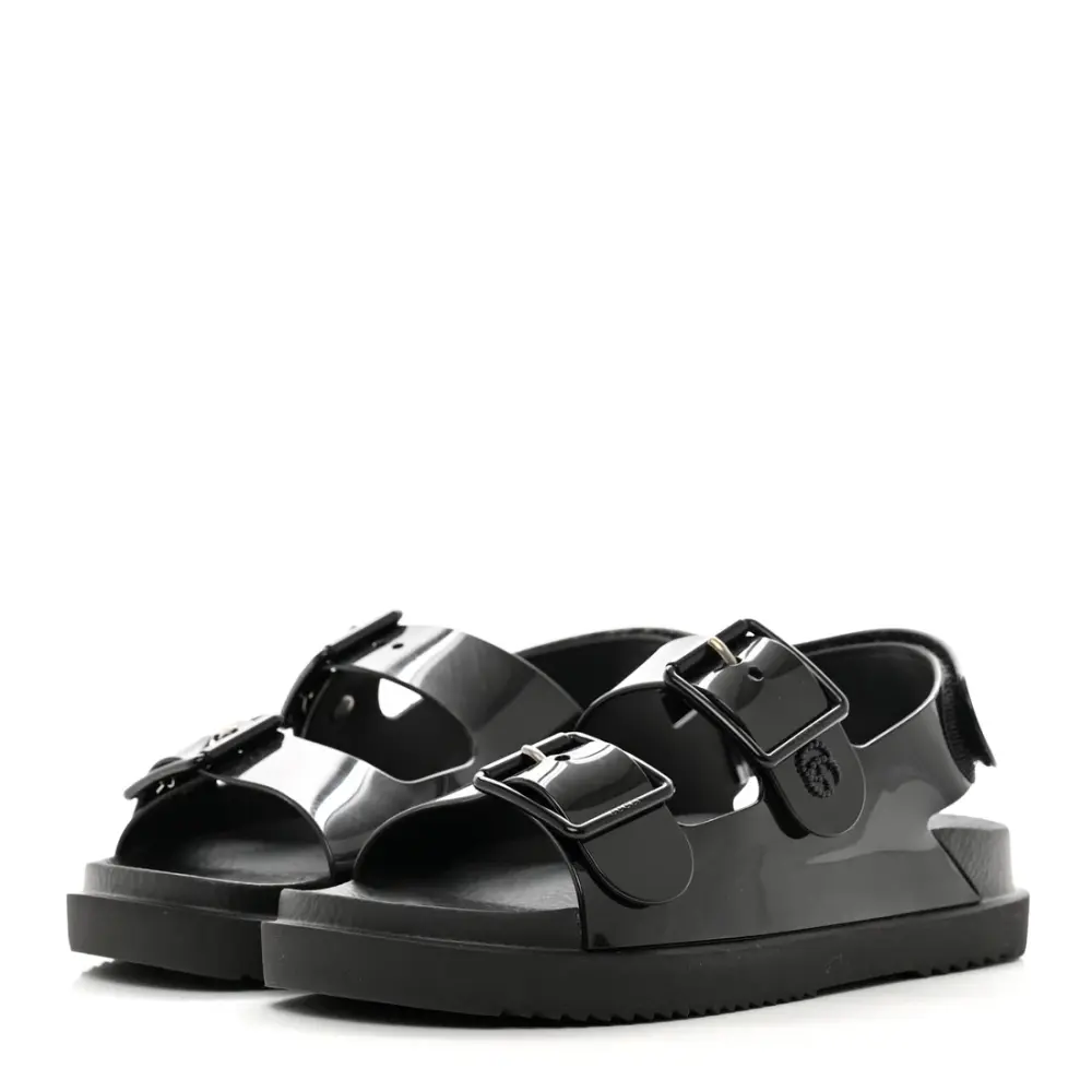 GG RUBBER DAD SANDAL · black