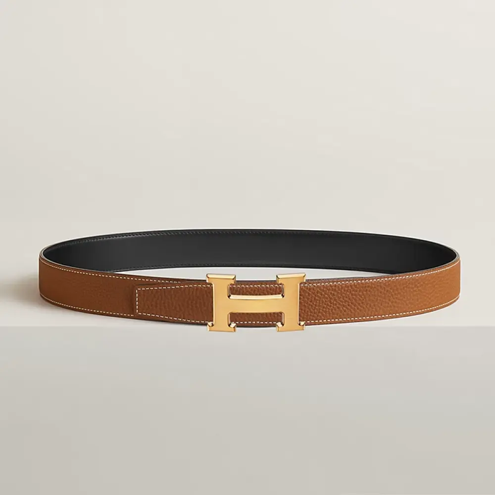 BELT 32MM · black gold