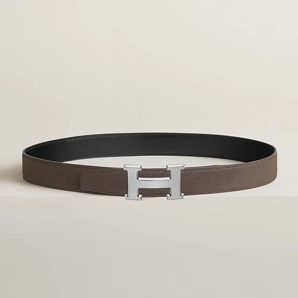 HERMES BELT 32MM black etain