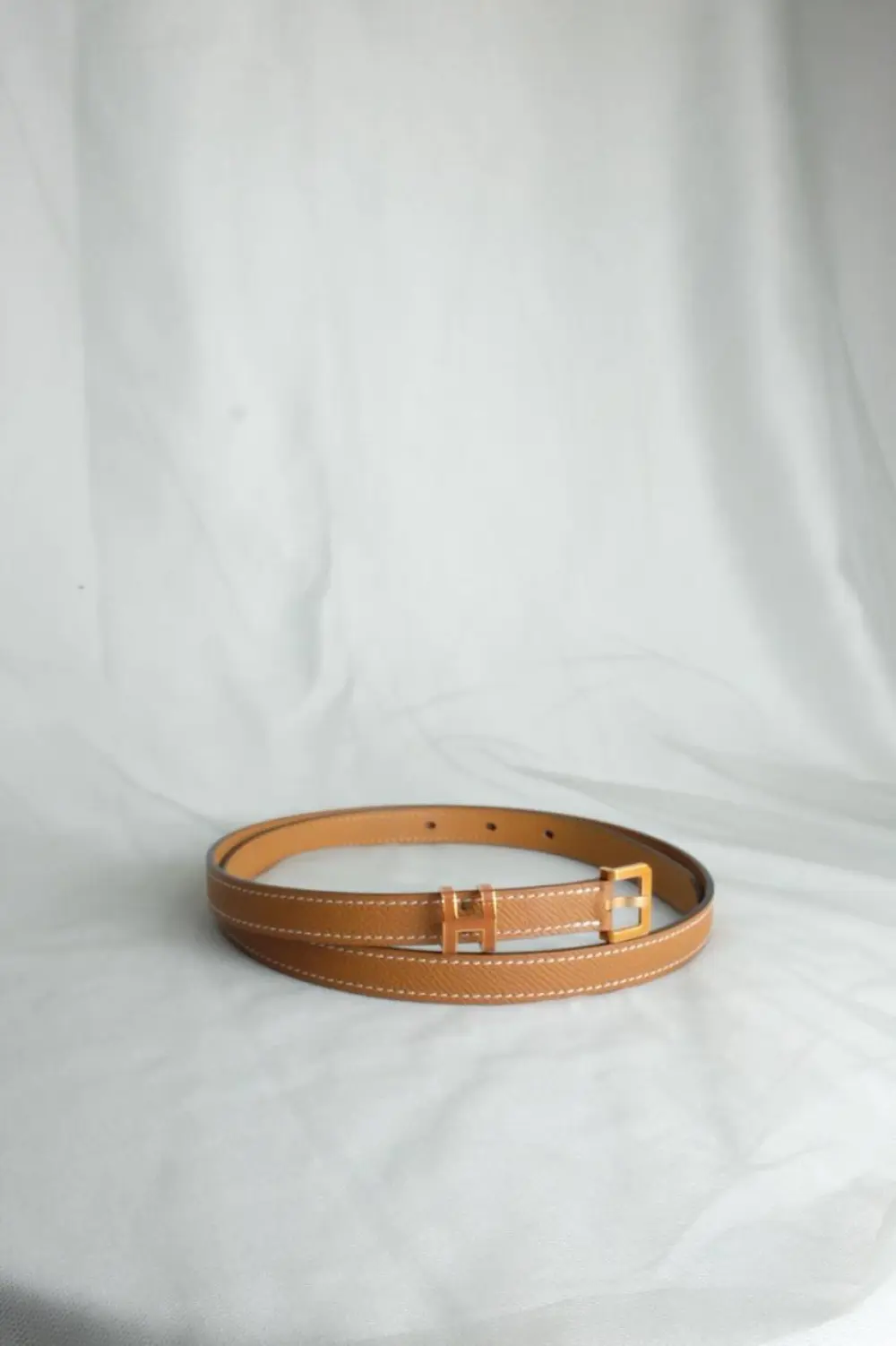 HERMES BELT H POP gold rghw