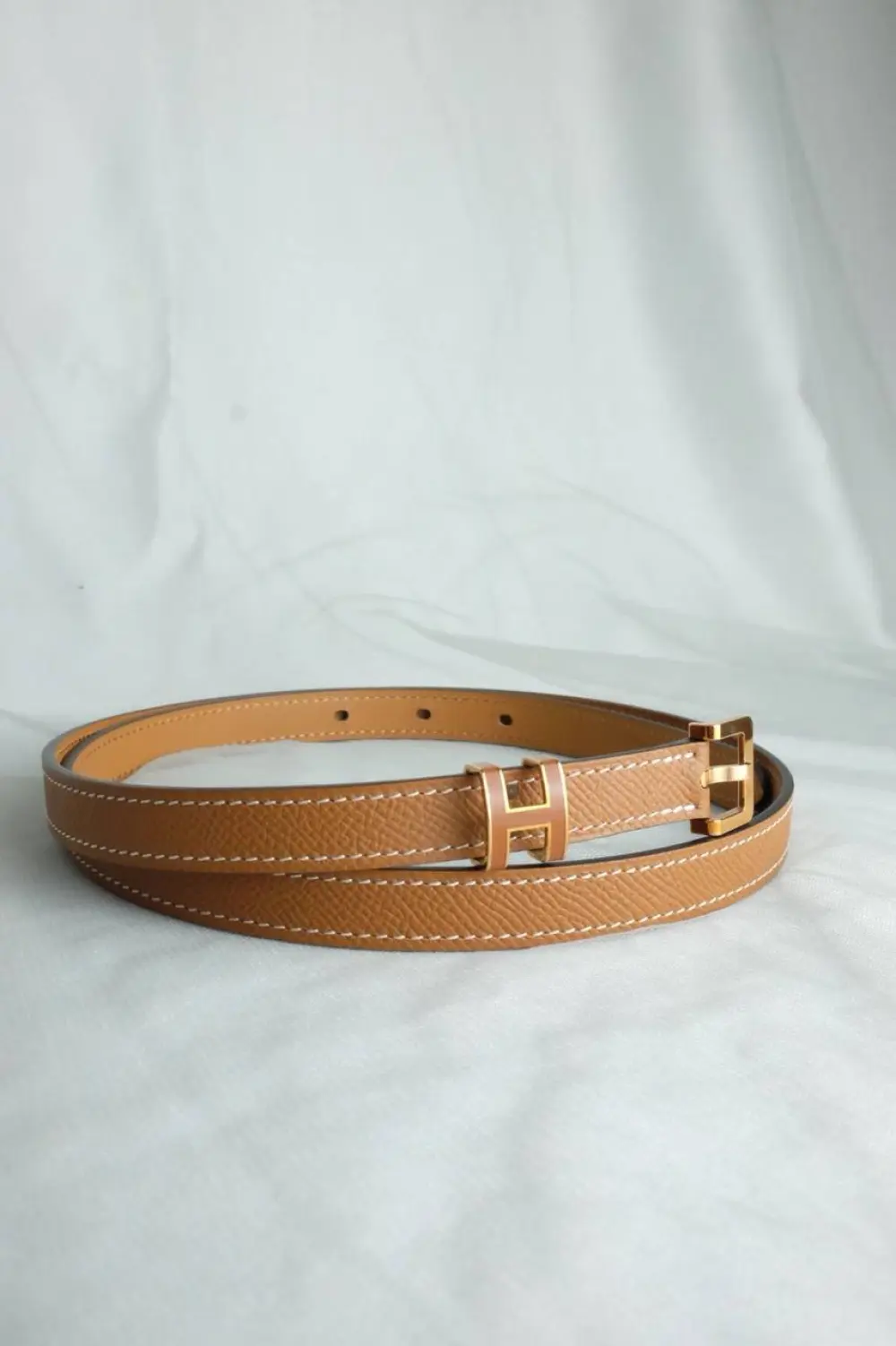 HERMES BELT H POP gold rghw