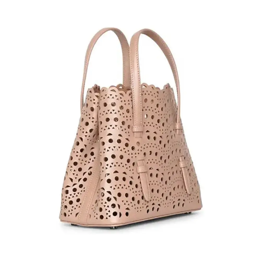 MINA 20 BAG VIENNE WAVE CALFSKIN · rose sable
