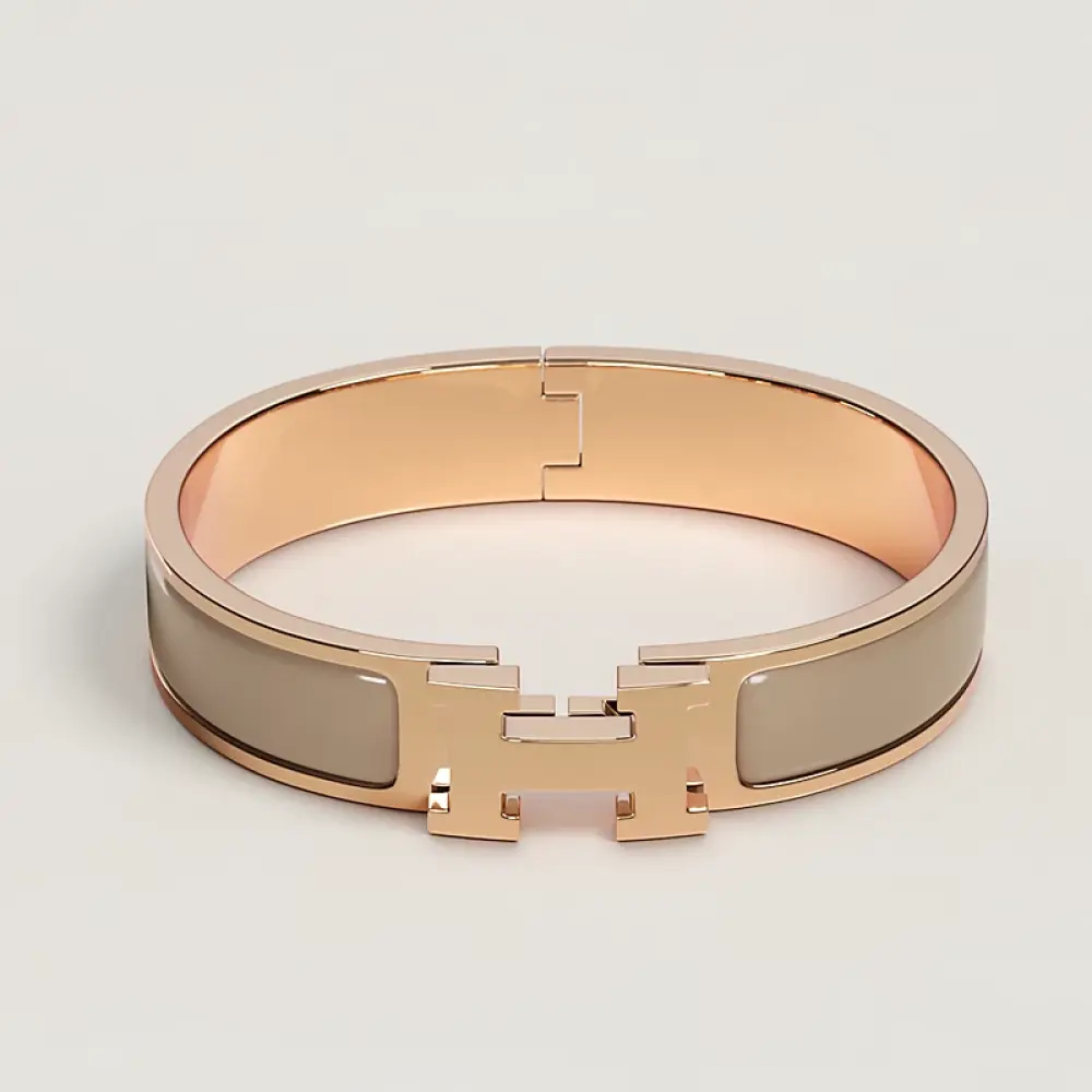 CLIC H BRACELET · maroon glaise rghw