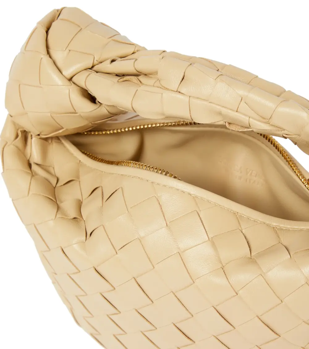 BOTTEGA VENETA BV MINI JODIE porridge ghw