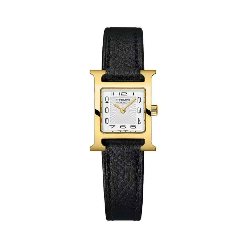HERMES HHOUR TPM black epsom ghw