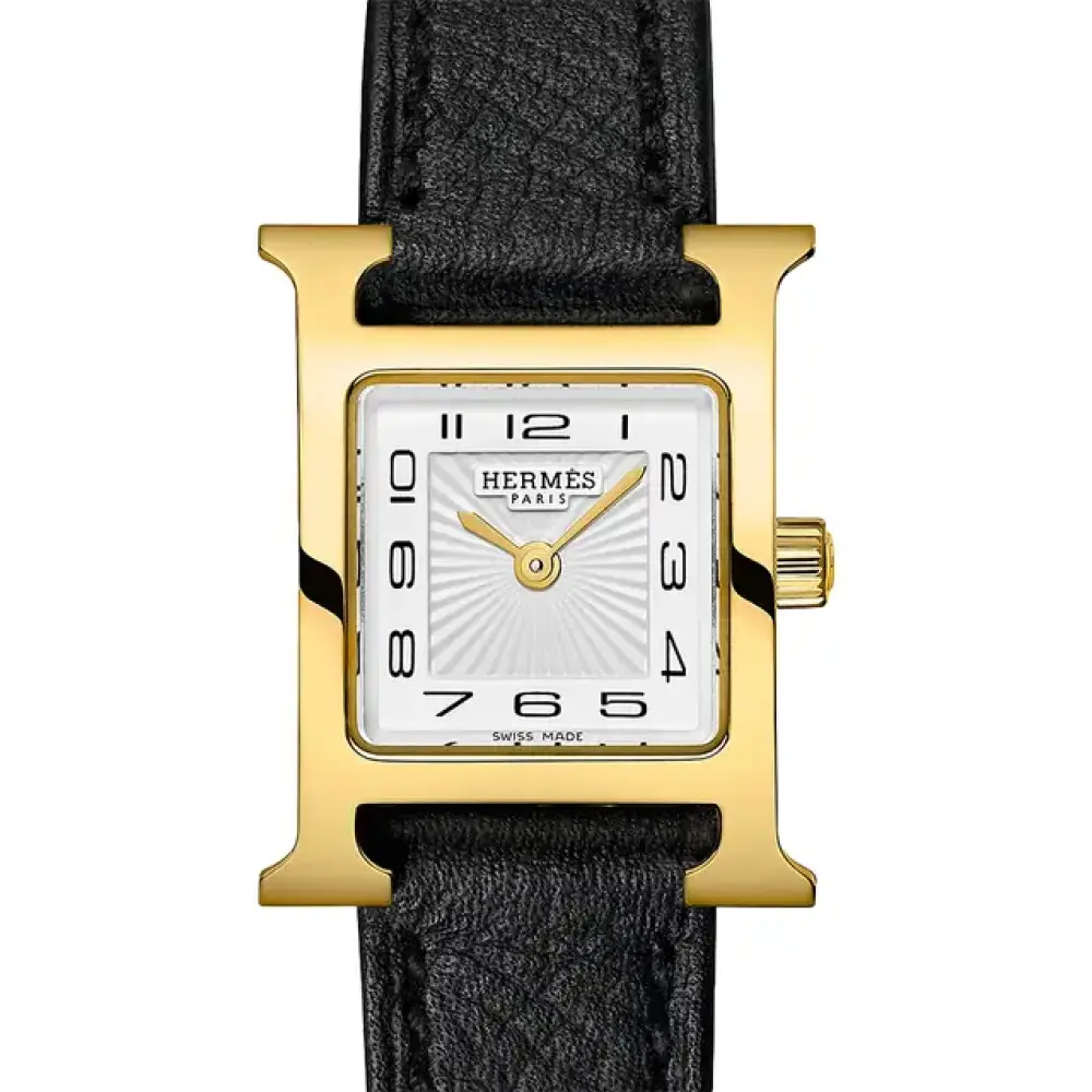 HERMES HHOUR TPM black epsom ghw
