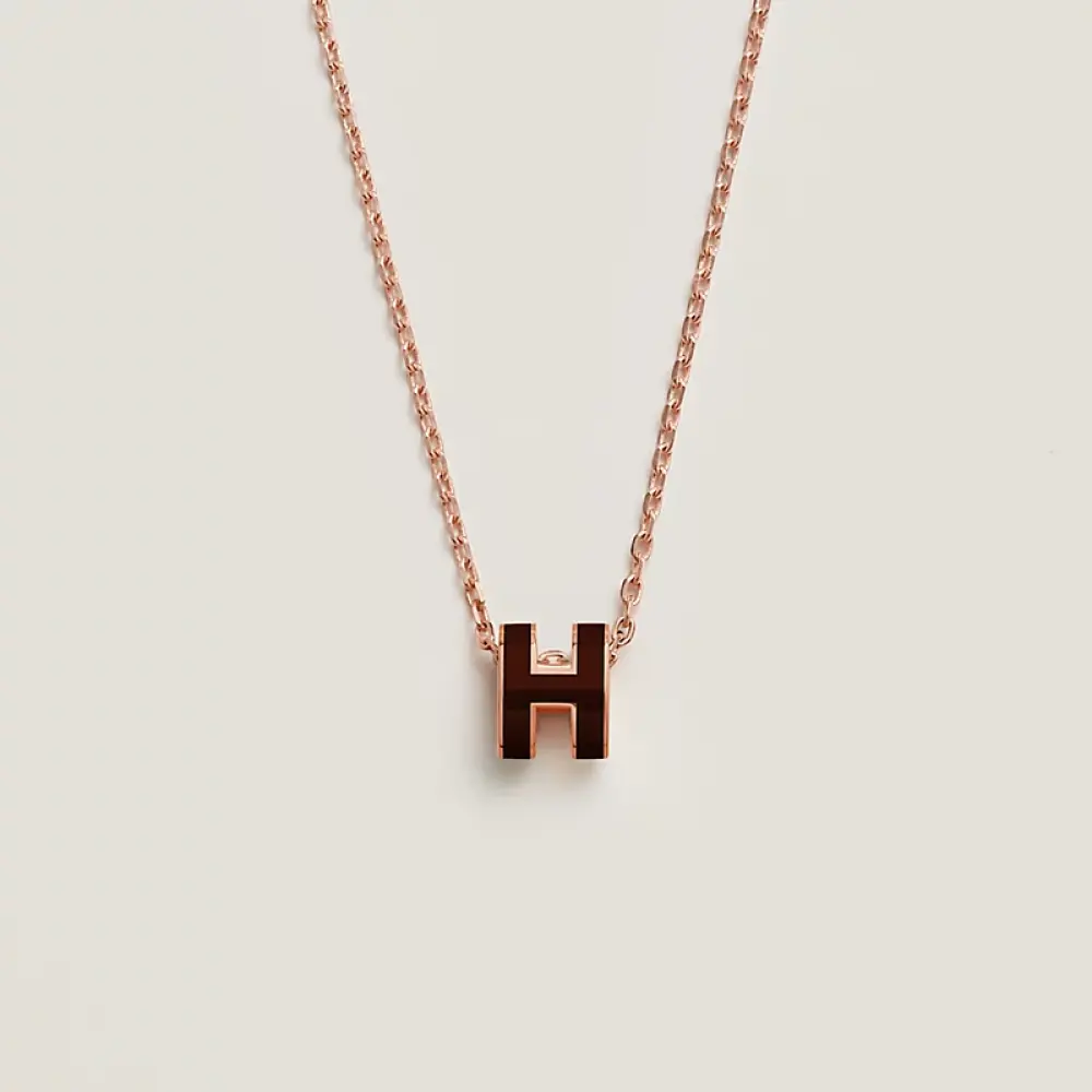 NECKLACE POP H MINI · new rouge h rghw
