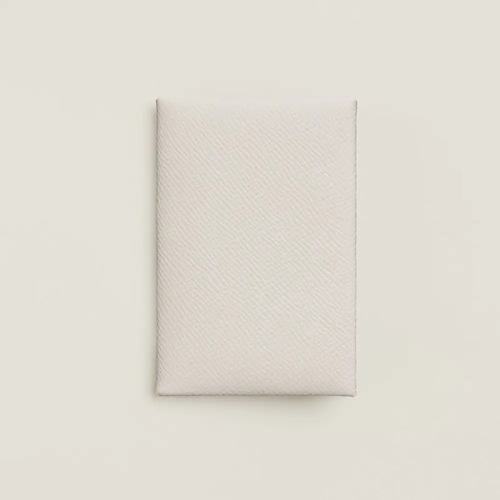 CALVI CARD HOLDER · gris pale epsom