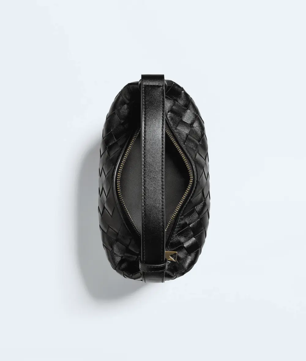 BOTTEGA VENETA BV MINI WALLACE black