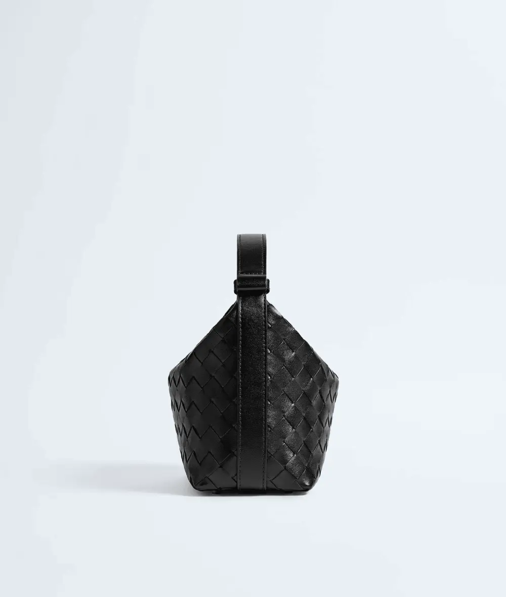 BOTTEGA VENETA BV MINI WALLACE black